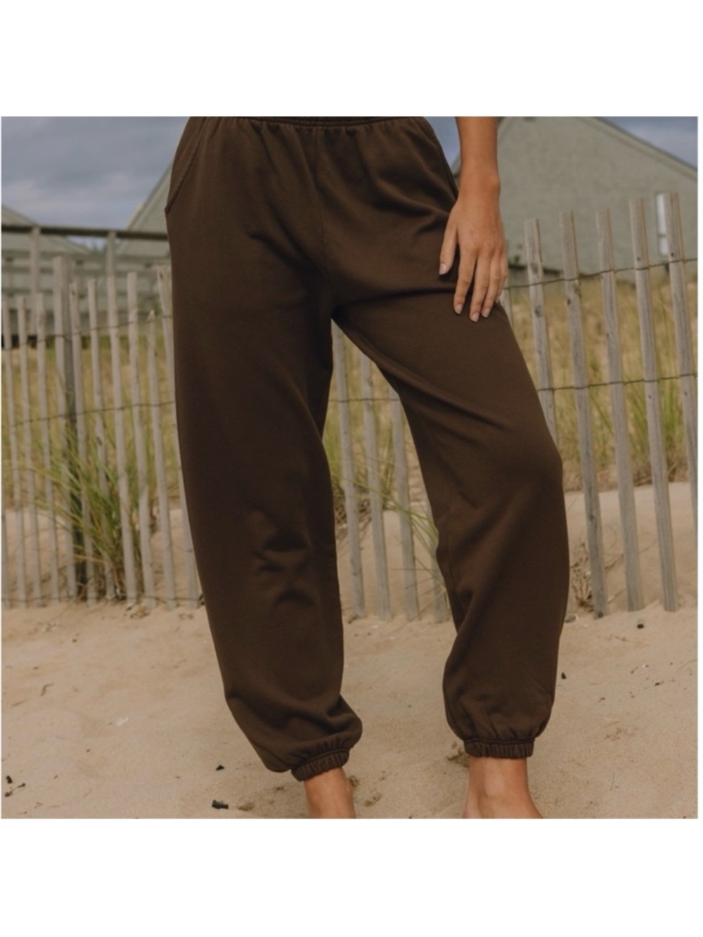 Daily Drills Brown Sweatpants - M/L